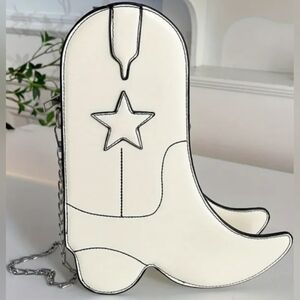 White Star Crossbody Bag